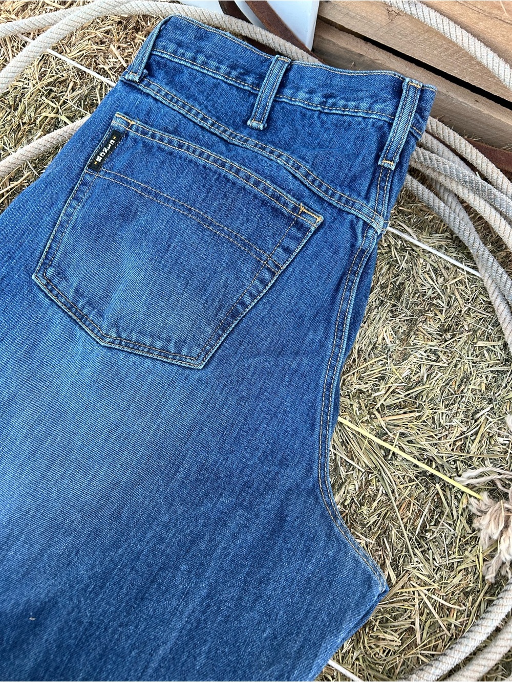Cinch Men’s Relaxed black label Jeans 38x32 - Picture 3 of 8